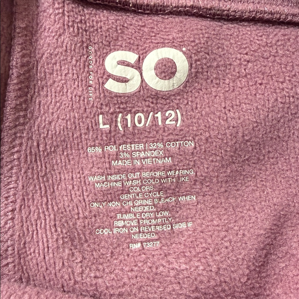 SO Kids Flared Leggings in Mauve - Picture 5 of 11